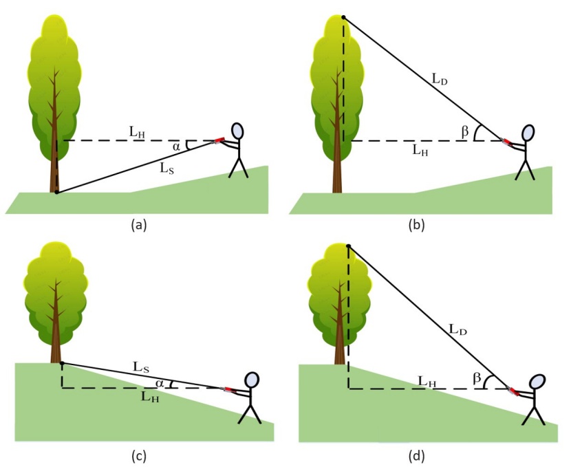 Development of a portable measuring device for diameter at breast