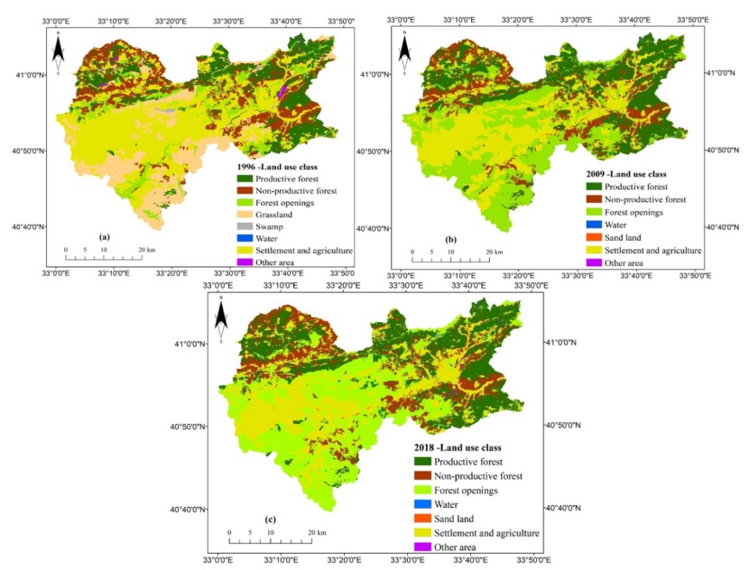 Evaluating the Spatio-Temporal Change of Forest Carbon Stocks in ...